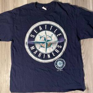 Vintage Seattle Mariners 1999 Hank Aaron Original T-Shirt – XL –